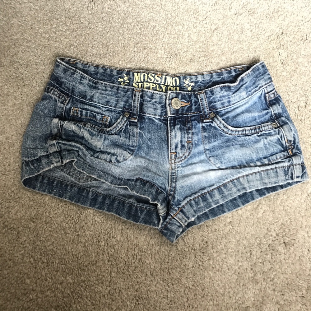 Mossimo Cute Low Rise Denim Shorts 3
